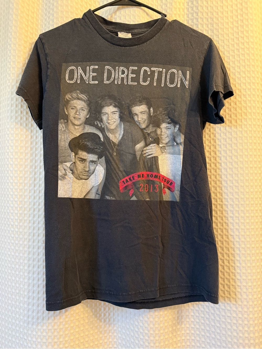 Black One Direction Take Me Home Tour Graphic Tee
